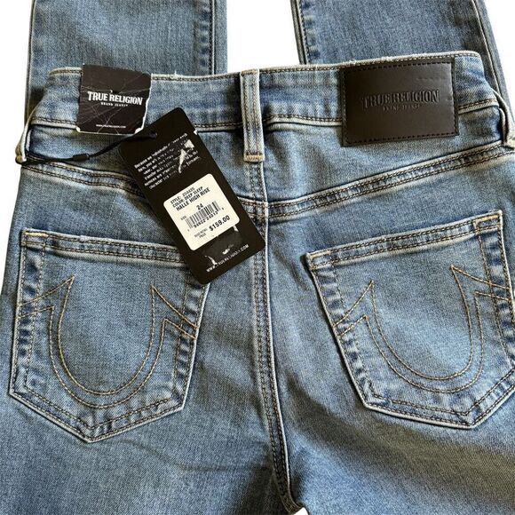 True Religion Halle High Rise Super Skinny Jeans - Size 24 - Picture 5 of 8